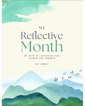 My Reflective Month 30 day introspective guided journal by Grit Journals